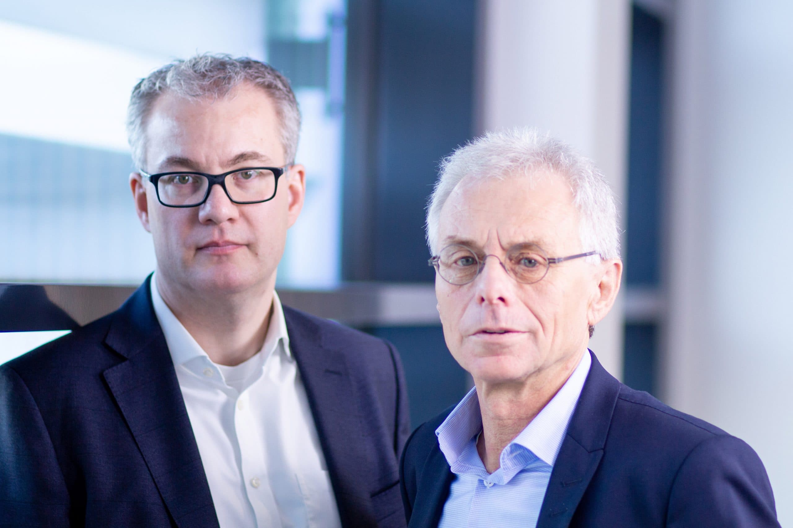 Tim Habermann (links), Dieter Schumacher CONITAS-Geschäftsführung