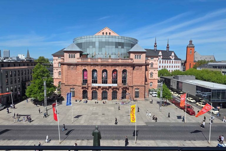Neues Mainzer Büro mit Blick auf den Gutenbergplatz