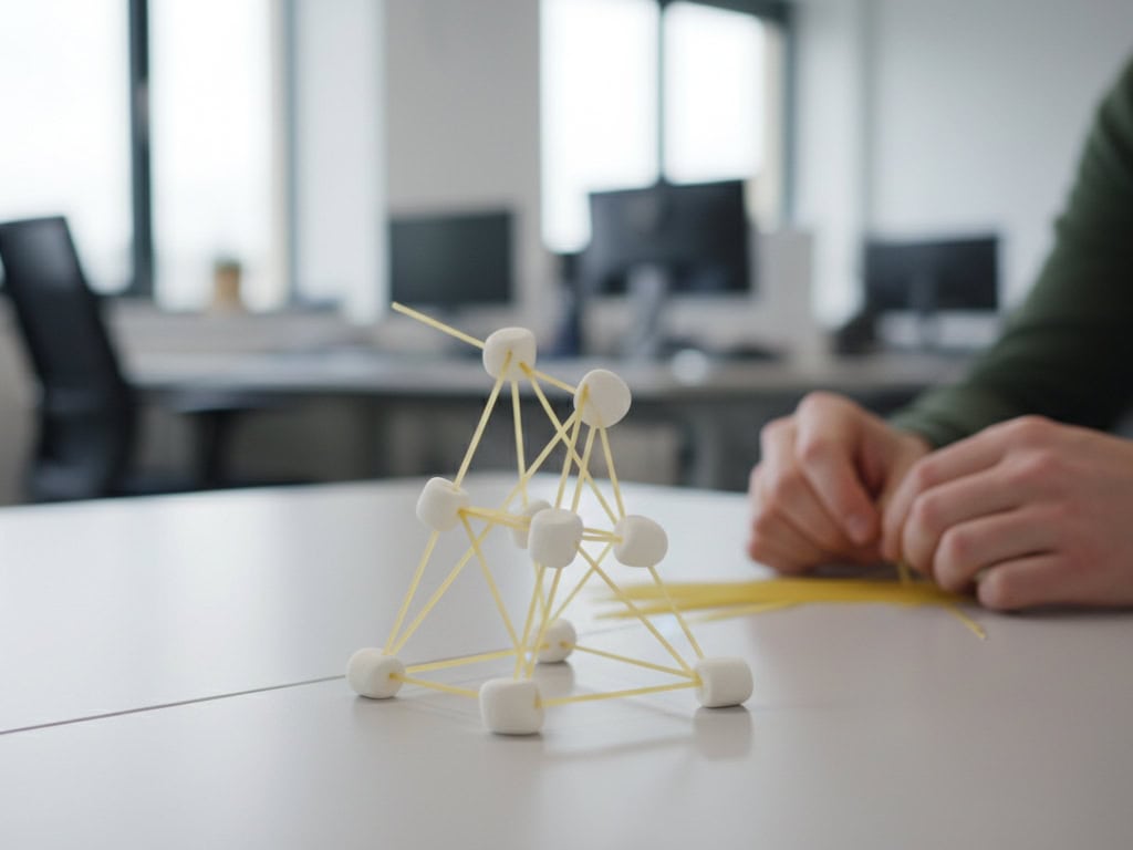 Spaghetti-Marshmallow-Challenge Spaghetti-Marshmallow-Challenge