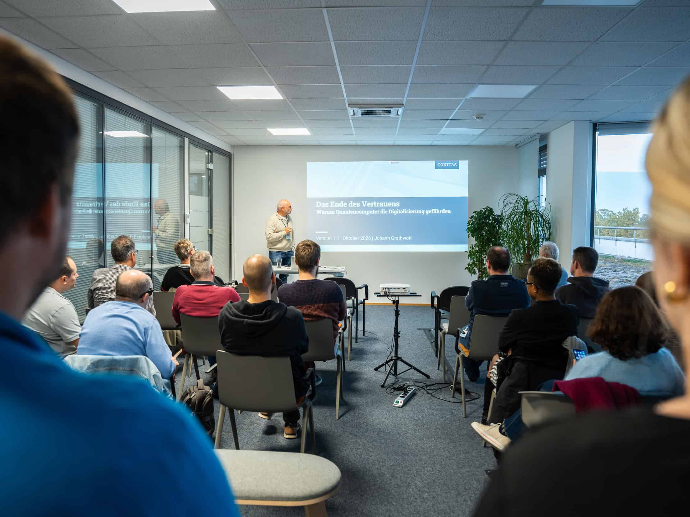 CONITAS Meetup zu Risiken von Quantencomputern CONITAS Meetup zu Risiken von Quantencomputern